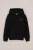 WE Fashion – Jongens hoodie met embroidery – Regular fit – Zwart – Katoen –