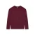 Kultivate relaxed fit longsleeve – donkerrood