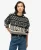 Superdry Vrouwen Trui met Merkpatroon en Ronde Hals Zwart