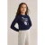WE Fashion longsleeve donkerblauw