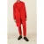 American Vintage Long Loose Hooded Parka Flamenco