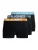 JACK & JONES Boxershorts ‘JACCONOR’  duifblauw / mintgroen / oranje / zwart