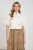 Nukus Britt Blouse Embroidery Nks02207 Blouse 126 Offwhite/gold