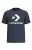 CONVERSE Shirt  navy / wit