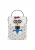 MYMO Handtas ‘Pop Eyetheme’  blauw / lichtgrijs / rood / wit