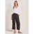 7/8 Wide Legs broek in een Loose Fit van linnen