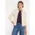Cecil Dames Cosy vest met ritssluiting in Beige