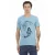 V-hals Koi Vis T-shirt Casual Stijl