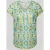 Christian Berg Woman T-shirt met all-over motief en V-hals
