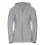 Russell Dames/Dames Authentic Full Zip Hoodie (Licht Oxford)