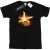 Disney Heren Cars Bliksem McQueen Burst T-Shirt (Zwart)