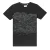 Puma x Stampd Wave Textuurprint Korte Mouw Zwart Crew Heren T-shirt 570919 01