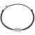 Glanzstücke München Armband  zwart / zilver
