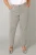 Yest Curve straight regular waist pantalon grijs met lurex