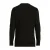 CHASIN’ katoenen regular fit gebreide trui – jet black