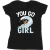 Li-cense Disney dames lilo and stitch you go girl katoenen t-shirt