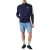 Lonsdale Raglan-trainingsjack voor heren met dubbele streep (Marine)