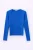 Geknoopte Slim Fit Ribbelgebreide Cardigan