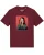 Watapparel Shirt ‘Mona Lisa Scream’  groen / bordeaux / zwart