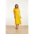 Smashed Lemon 25150 linnen midi shirtjurk |