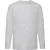 Fruit of the Loom Heren valueweight heather t-shirt met lange mouwen