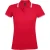 SOLS Dames/Dames Pasadena Poloshirt (Rood/Wit)