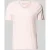 MCNEAL T-shirt met geribde ronde hals