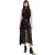 AllSaints Jules Tanana Dress Black