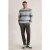 White Stuff Breton Stripe Crew Neck Grey Multi