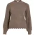 Vila vinikolina o-neck l/s knit top no 14106419 falcon