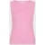 EsQualo Top Rib V-neck Pastel Pink