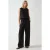 Linnen Voel Blouse & Elastische Taille Broek Tweedelige Coördinatie Set