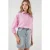 Hooggewijze Denim Mini Rok met Zakjes
