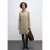 Street One Dames Corduroy jurk met rits in Beige