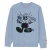 Kenzo Boke Boy Flower Grafisch lichtblauw sweatshirt