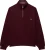 SUPERDRY Sweater Monogram Half-zip Bordeaux Rood dames