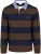 Gant Rugger Shield Chambray Polo Streep Navy Bruin