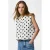 PIECES top met stippen