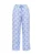 JOOP! Pyjamabroek ‘ Wild Bloom ‘  blauw / wit