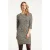 Smashed Lemon Zwart wit tweed jurk |