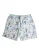Dolce & Gabbana Blauwe Schelpdruk Nylon Heren Shorts Badmode