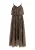 faina Zomerjurk  beige / bruin / zwart