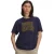 Under Armour Dames/Dames Varsity Oversized T-shirt (Marine/Goud)