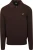 Lyle & Scott Longsleeve Poloshirt Lamswol Bruin