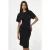 Korte Mouw Mini T-Shirt Jurk met Drapé