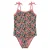 WE Fashion badpak met bloemdessin roze/multicolor