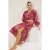 TRENDYOLMİLLA Dames Meerkleurig Etnisch patroon Maxi Lang Strandkleding Recht Jurken