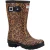 Hunter Original Korte Leopard Print Rubber Dames Rijk Tan/Zadel/Zwart Wellingtonlaarzen