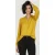 EsQualo Top Modal V-neck Button Ochre