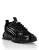 Plein Sport Sneakers  zwart / zilver